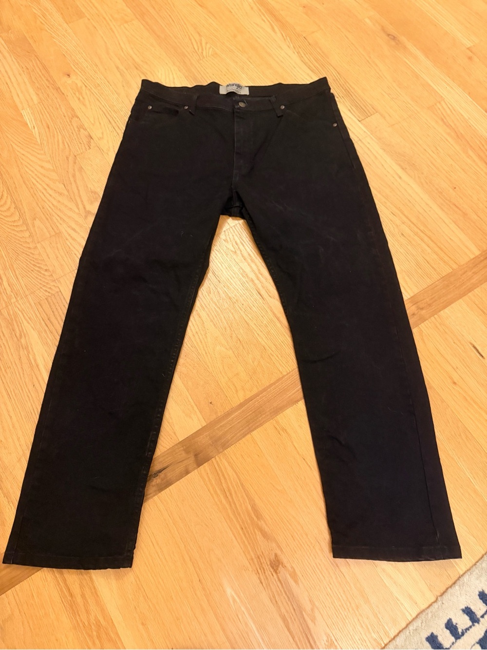 Men's Size 38x30 "Wrangler" Black JEANS GUC